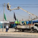 زیرساخت‌های برق در مرزهای خوزستان برای اربعین تکمیل شد