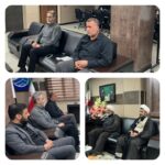 دیدار مدیرعامل شرکت آب و فاضلاب اهواز با مسئول فرهنگی و دینی شرکت مهندسی آبفا کشور