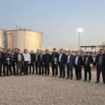 بازدید میدانی مدیرعامل مناطق نفتخیز جنوب از واحد بهرهبرداری اهواز۳/ تأكید بر كاهش گازسوزی و كنترل كیفیت نفت خام