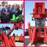 رونمایی از ششمین هاروستر تمامایرانی نیشکر در خوزستان