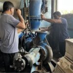 تعویض پمپ تلمبهخانه انتقال آب به بندرماهشهر