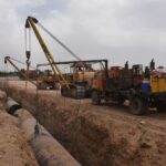 آغاز اجرای خط انتقال آب خام تاسیسات شهدای ام‌الغریب/ آب ۳۶ روستای باوی پایدار می‌شود