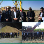 مدیران بانک مسکن خوزستان از روند برداشت سبز نیشکر بازدید کردند