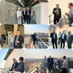بازدید مدیرعامل شرکت آب و فاضلاب اهواز از تصفیه‌خانه فاضلاب شرق
