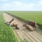 برداشت نیشکر از ابتدای فصل، ۱۰۰ درصد سبز انجام شده است/ امسال ناوگان برداشت نیشکر با ۹ هاروستر جدید تقویت شد