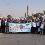 حضور پرشور کارکنان شرکت آبفا خوزستان در راهپیمایی 13 آبان ماه