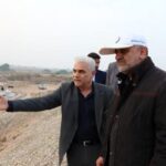 بازدید مدیرعامل سازمان آب و برق خوزستان از سد انحرافی آسک و پروژه احداث لاگون ایستگاه پمپاژ آب شرب هندیجان