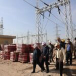 بازدید مدیرعامل شرکت برق منطقه‌ای خوزستان از وضعیت شبکه برق ناحیه شمال استان