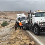 خدمت‌رسانی ترابری نفت و گاز گچساران به روستاهای پیرامونی؛ از بازگشایی جاده دریلا تا خارج‌سازی بیل مكانیكی