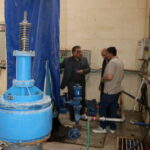 بازدید مدیرعامل سد و نیروگاه کرخه از تونل انتقال آب دشت عباس