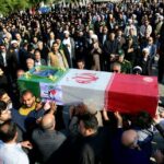 تشییع پیکر شهید مدافع امنیت سلیم جلیلیان در خرمشهر