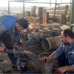 تعمیر پمپ آب، تصفیهخانه شهید کشتکار آبادان و بازگشت به مدار بهرهبرداری