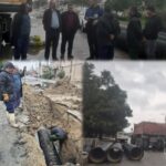 اصلاح و بازسازی ۳۰ متر از لوله ۶۰۰ میلی‌متری شبکه فاضلاب کوی نیرو منازل بیمه