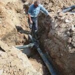 اتمام عملیات توسعه شبکه آب در شرق جاده ویس