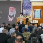 تقدیر آیت الله حسن زاده از كاركنان نفت جنوب در مراسم وداع با قائد شهید :تولید نفت و گاز در سختترین شرایط جنگی متوقف نشد