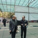 شرکت فولاد اکسین خوزستان در کنار وزارت تعاون، کار و رفاه اجتماعی برای خدمت رسانی در مراسم وداع با پیکر مطهر رهبر شهید