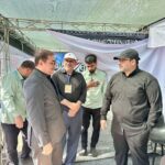 بازدید میدانی مدیرعامل گروه فولاد خوزستان از موکب شهدای شرکت در پایتخت