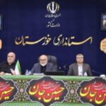استاندار: آمار تردد اربعین در مرزهای خوزستان از ۶۷۱ هزار نفر گذشت/ 515 هزار نفر زائر از کشور خارج و 156 هزار نفر به کشور بازگشتند/ خروج زائران از مرز شلمچه 430 هزار نفر و از مرز چذابه 95 هزار نفر است