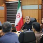 برگزاری جلسه برنامهریزی و مدیریت مخاطرات آبی در سازمان آب و برق خوزستان