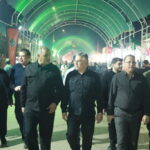 بازدید معاون استاندار خوزستان از مرز چذابه؛ بررسی روند خدمترسانی به زائران اربعین