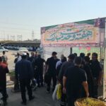 برپایی ایستگاه صلواتی در شرکت فولاد اکسین خوزستان