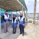 پایش مستمر کیفیت آب شرب در مرز شلمچه؛ کارشناسان آبفا خوزستان در آماده‌باش کامل خدمت‌رسانی به زائران اربعین حسینی(ع)