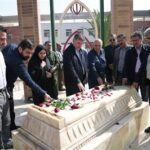 ادای احترام مدیرعامل نفت و گاز مارون به شهید گمنام