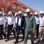 بازدید مدیرعامل مناطق نفت‌خیز جنوب از طرح‌های جمع‌آوری گازهای مشعل آغاجاری