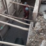اجرای کلکتور خروجی فاضلاب کوی وحدت آبادان با هدف توسعه شبکه فاضلاب