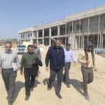 بازدید مدیرعامل شرکت آبفا اهواز از روند ساخت موزه دفاع مقدس خوزستان