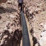 اصلاح شبکه فاضلاب منطقه نمره یک مسجدسلیمان ؛ مشکل ۱۰ خانوار مرتفع شد
