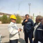 دیدار سرپرست مدیریت منابع انسانی نفت و گاز مارون با كاركنان عملیاتی