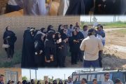 بازدید آموزشی آبداران و  بهورزی مرکز آموزش بهداشت غرب اهواز از تصفیه‌خانه آب روستایی شهدای دغاغله