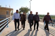 بازدید معاون شبکه‌های آبیاری و زهکشی سازمان آب و برق خوزستان از شرکت بهره‌برداری زهره و جراحی
