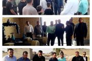 بررسی و بازدید میدانی از پروژه‌های آبرسانی و خدمات اربعین در شهرستان حمیدیه