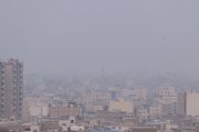 آلودگی هوا در ۸ شهر خوزستان