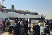افتتاح خط دریایی خرمشهر-بصره برای تسهیل سفر زائران اربعین