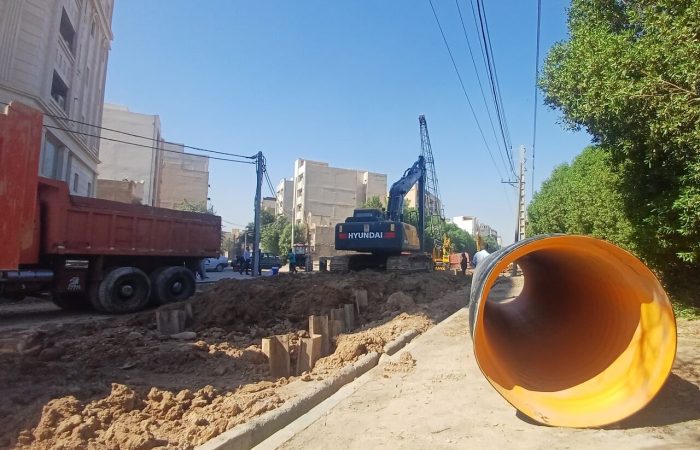 طرح فاضلاب اهواز ۶۴ درصد پیشرفت دارد