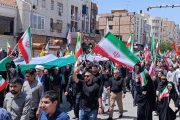 خروش اهوازی ها در سوگ اربعین رهبر شهید