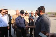 استاندار خوزستان: تردد مسافری و کامیونی در مرز شلمچه به روال عادی بازگشت