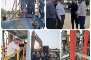 بازدید میدانی مدیرعامل شرکت آب و فاضلاب اهواز از روند اجرایی طرح‌های عمرانی مرتبط با تنش آبی اهواز