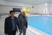 بازدید مدیر منابع انسانی شركت نفت و گاز اروندان از اماكن ورزشی طرف قرارداد