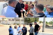بازدید مدیرعامل شرکت آبفا اهواز از مناطق علی‌آباد و نورآباد زرگان