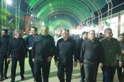 بازدید معاون استاندار خوزستان از مرز چذابه؛ بررسی روند خدمت‌رسانی به زائران اربعین
