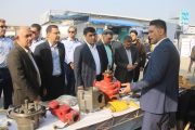 بازدید مهندس پیرامون از شركت‌های دانش بنیان حاضر در نمایشگاه تخصصی صنعت نفت خوزستان