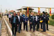 بازدید نوروزی مدیرعامل مناطق نفتخیز از تاسیسات اهواز۳