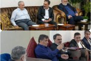 دیدار مدیرعامل مناطق نفت‌خیز جنوب با دو پیشكسوت دفاع مقدس