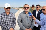 پایان عملیات تثبیت ساحل رودخانه کارون در محدوده زرگان؛ صیانت از بافت مسکونی اهواز با اعتبار ۱۶۷ میلیارد تومانی