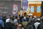 تقدیر آیت الله حسن زاده از كاركنان نفت جنوب در مراسم وداع با قائد شهید :تولید نفت و گاز در سختترین شرایط جنگی متوقف نشد