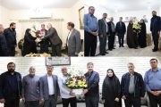 دیدار مدیرعامل نفت و گاز مارون با خانواده شهید و ایثارگران